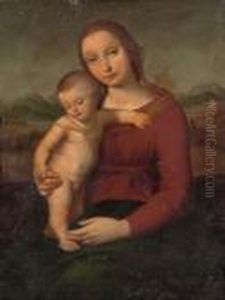 The Madonna And Child by Raphael