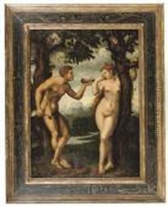 The Temptation Of Adam And Eve by Raphael