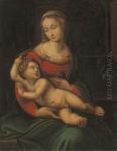 The Madonna And Child by Raphael