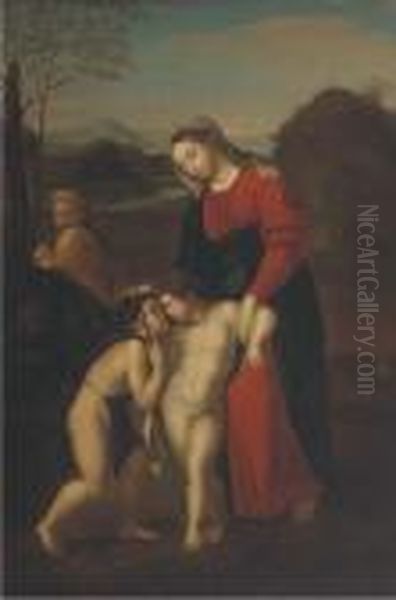The Holy Family With The Infant Saint John The Baptist - view 1