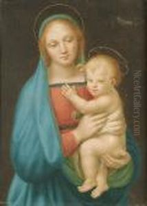 Madonna And Child by Raphael