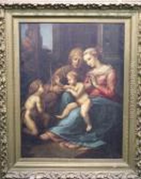 Madonna And Child With Infant Saint John The Baptist And Saint Elizabeth - view 1