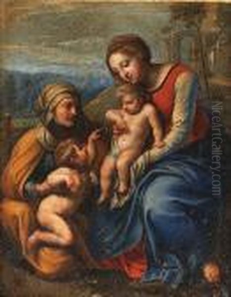 The Madonna And Child With Saint Elizabeth And The Infant Saint John The Baptist - view 1