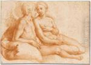 Cupid And Psyche by Raphael