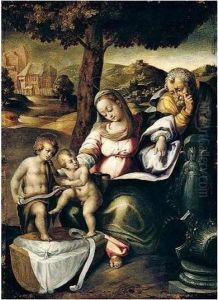 La Madonna Della Quercia by Raphael