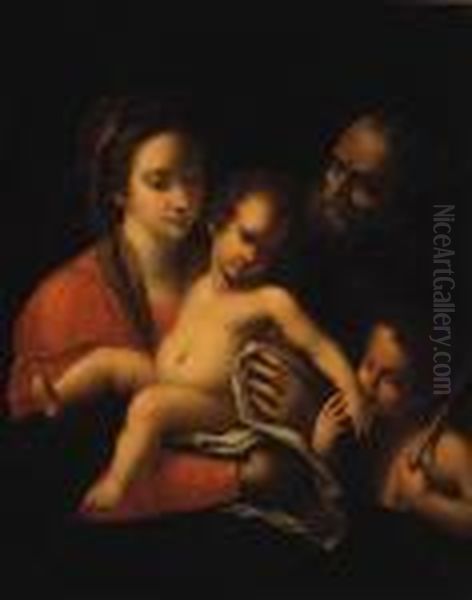The Holy Family With The Infant Saint John The Baptist - view 1