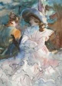 Ladies In The Shade by John Singer Sargent
