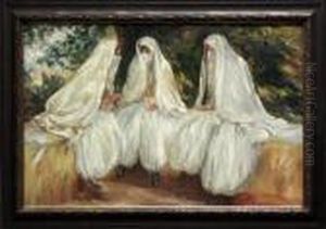 Three Algerian Beauties by John Singer Sargent