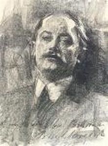 Portrait Of Albert De Belleroche by John Singer Sargent