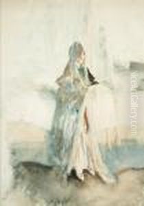Venetian Woman By A Bed by John Singer Sargent