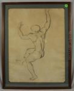 Study Of A Nude Male by John Singer Sargent