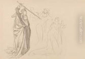 Theatrical Study by John Singer Sargent