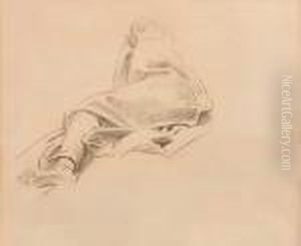 Study Of A Reclining Figure - view 1