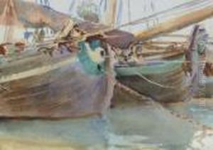 Venice, Boats by John Singer Sargent