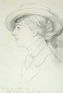 Portrait Of Mildred Stimson Livermore, Daughter Of Colonel Livermore by John Singer Sargent