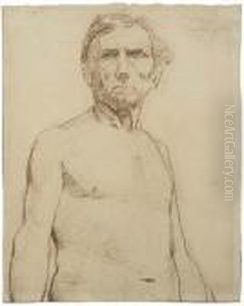 Study Of A Standing Male - view 1