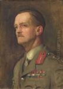 Portrait Of Lt. General Sir Charles Dobell, K.c.b., C.m.g., D.s.o.,com. Legion Of Honour by John Singer Sargent