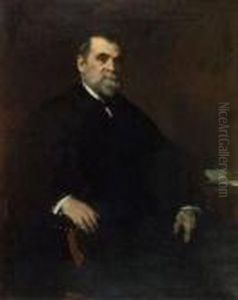 Portrait Of Chief Justice Lucien Shaw Of California