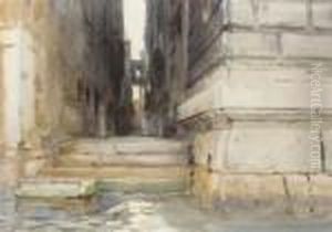 Base Of A Palace by John Singer Sargent