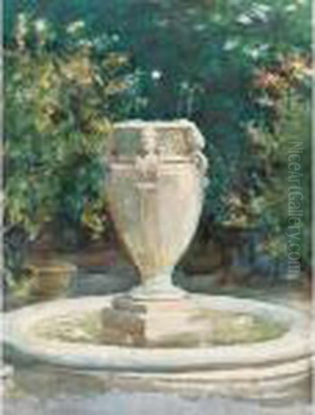Vase Fountain, Pocantico - view 1