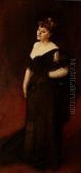 Portrait Of Mrs. Harry Vane Milbank - view 1