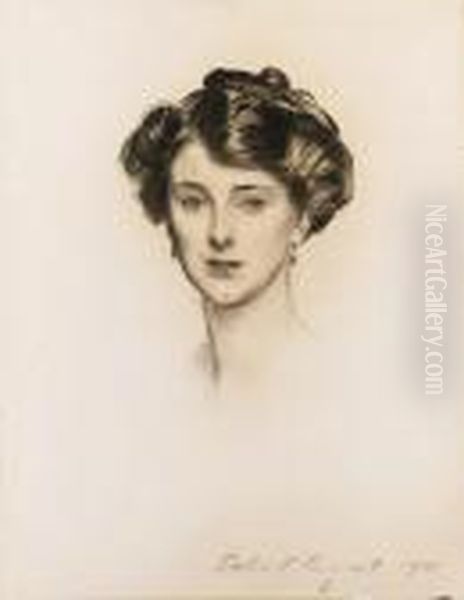 Portrait Of Mary Hope Mellor, Viscountess Simonds - view 1