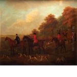 Huntsmen In A Landscape Huntsmen In A Landscape