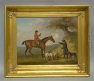 Three Fox Hunting Scenes by John Nost Sartorius