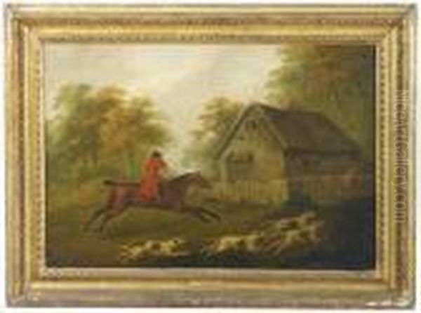 View Halloo, By A Cottage In A Landscape - view 1