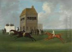 The Lurcher Beating Kitt Carr And Ormond by John Nost Sartorius