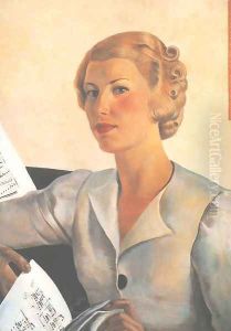 Portrait of a Lady with Music (Bronislawa Rymkiewiczowna)