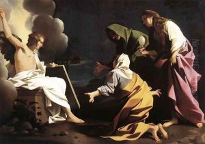 The Two Marys at the Tomb 1613 by Bartolomeo Schedoni