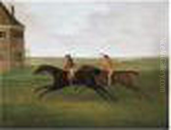 The Prince Of Wales's Traveller
Beating Lord Grosvenor's Meteor At Newmarket, 4th May 1790 - view 1