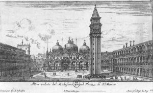 Piazza San Marco by Israel Silvestre the Younger
