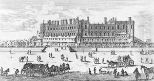 View of the Chateau de Saint-Germain-en-Laye, 1658 by Israel Silvestre the Younger
