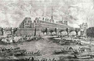 View of the Pont Neuf and the Isle du Palais, Paris by Israel Silvestre the Younger