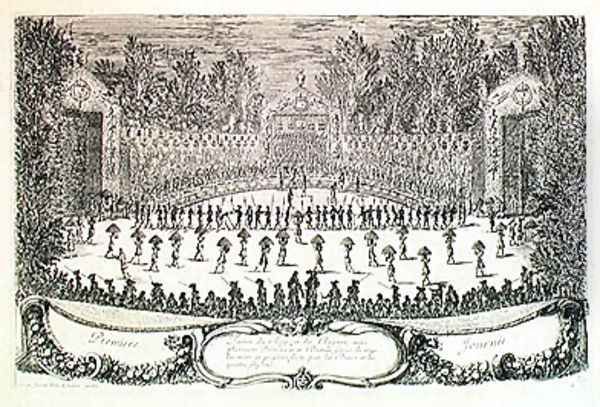 The First Day of the Festival of Les Plaisirs de lIle Enchantee, 7th May 1664 - view 1