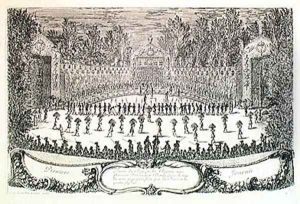 The First Day of the Festival of Les Plaisirs de lIle Enchantee, 7th May 1664 by Israel Silvestre the Younger