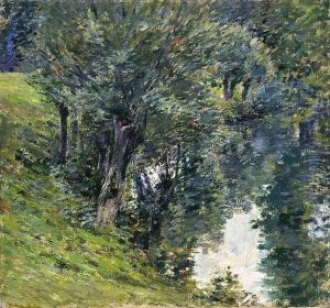 The Brook by Paul Sawyier
