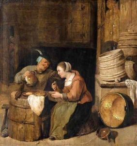 An Interior Scene 2 by Hendrick Maertensz. Sorch (see Sorgh)