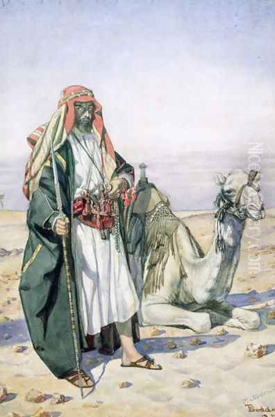 Lieutenant Richard Burton in Arab Dress, 1854 - view 1