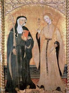 SS. Eulalia and Clare by Pere Serra