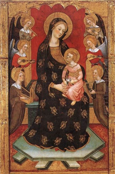 Madonna with Angels Playing Music - view 1
