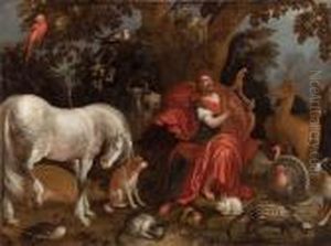 Orfeo Incanta Gli Animali by Roelandt Jacobsz Savery