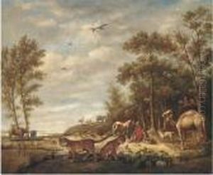 Orpheus Charming The Animals by Roelandt Jacobsz Savery