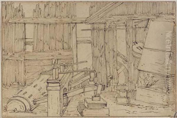 A Forge Powered By A Watermill - view 1