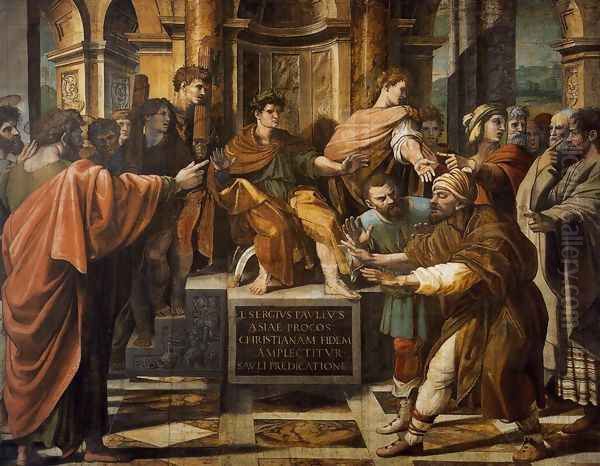 St Paul before the Proconsul - view 1