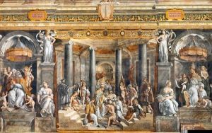 The Baptism of Constantine by Raphael