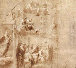 Study for the Disputa by Raphael