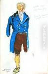 Bozzetto Teatrale Eseguito Per